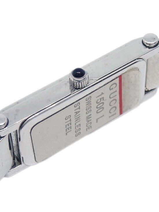 Gucci 1500L Quartz Watch SS 196581 main image 10